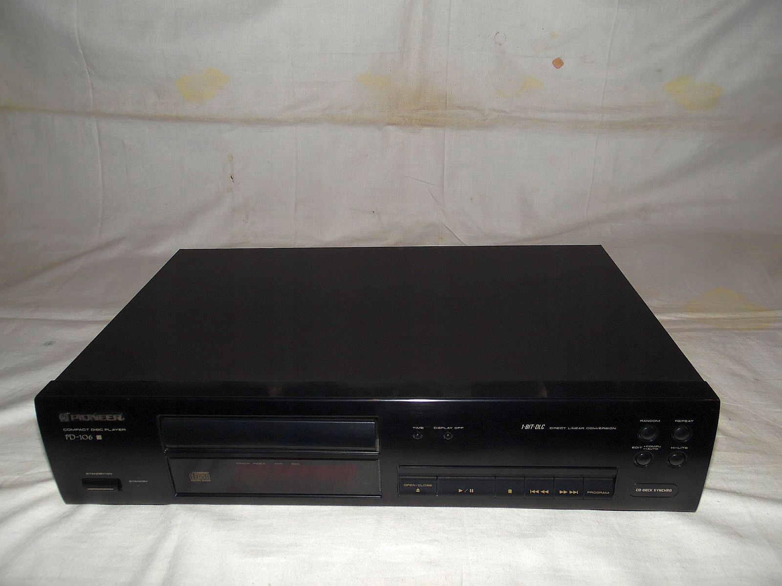 Odtwarzacz CD Pioneer PD-106 czarny - porównaj ceny - Allegro.pl