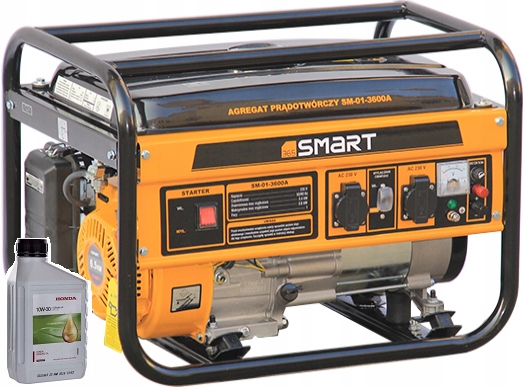 

Agregat Prądotwórczy 2600W 230V 2,6Kw Avr + Honda