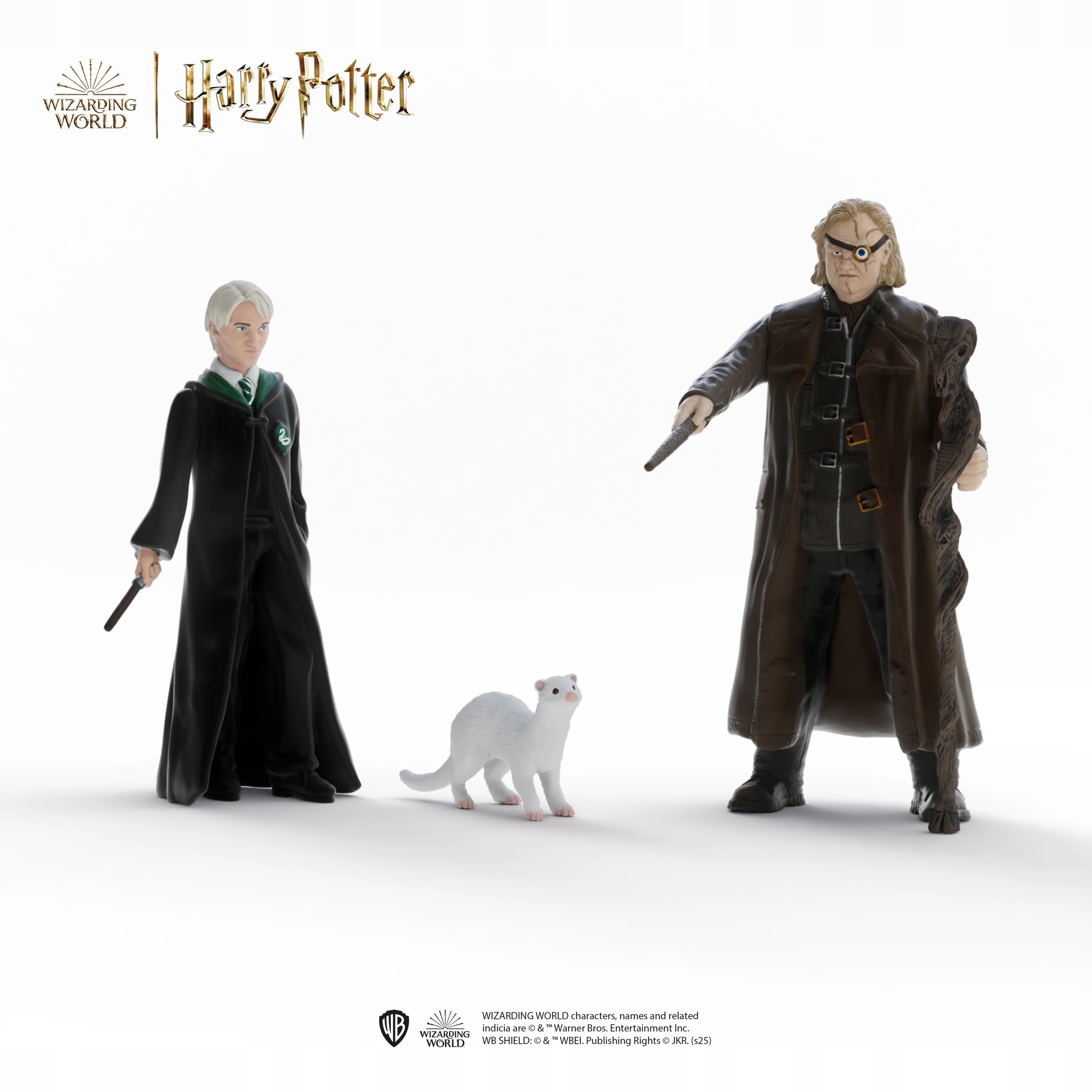 Schleich Szalonooki Moody i Draco Malfoy z fretką 14907
