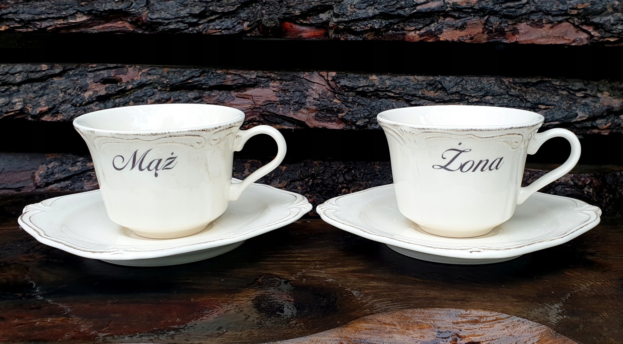 Prezent na Ślub,Wesele, Rocznica Ślubu, Mąż i Żona Pojemność 250 ml