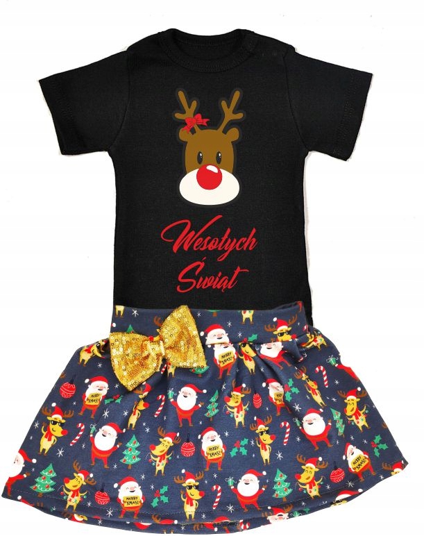 BODY ОТКРЫТКА НА РОЖДЕСТВО С ЮБКОЙ КОМПЛЕКТ