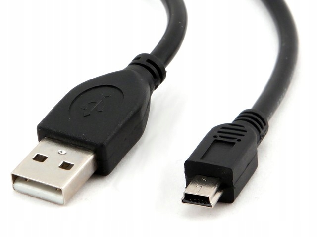 

Kabel Usb 2.0 mini B do dysku zewnętrznego 0,3m