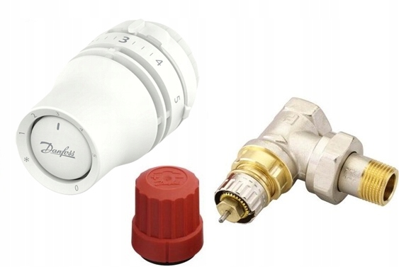 Danfoss Hlavice Redia Ventil Ra-n 1/2 Úhlový Clik q9