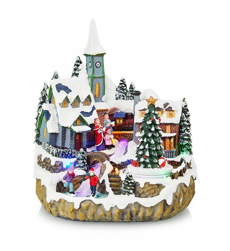 Stolová ozdoba vianočné mestečko Alta 705418 Markslojd