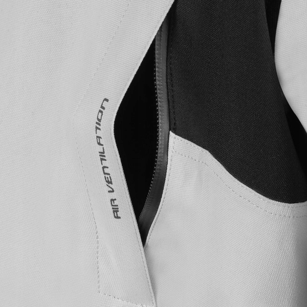 Kurtka motocyklowa BUSE Grado jasno szara-czarna 5 Rozmiar inny