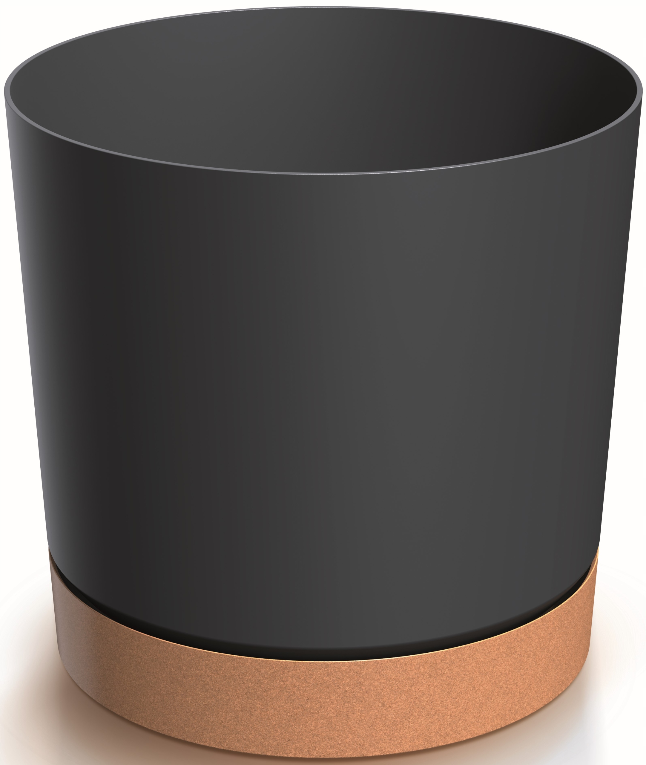 DONICZKA OSŁONKA Z PODSTAWKĄ TUBO PM ANTRACYT 13CM