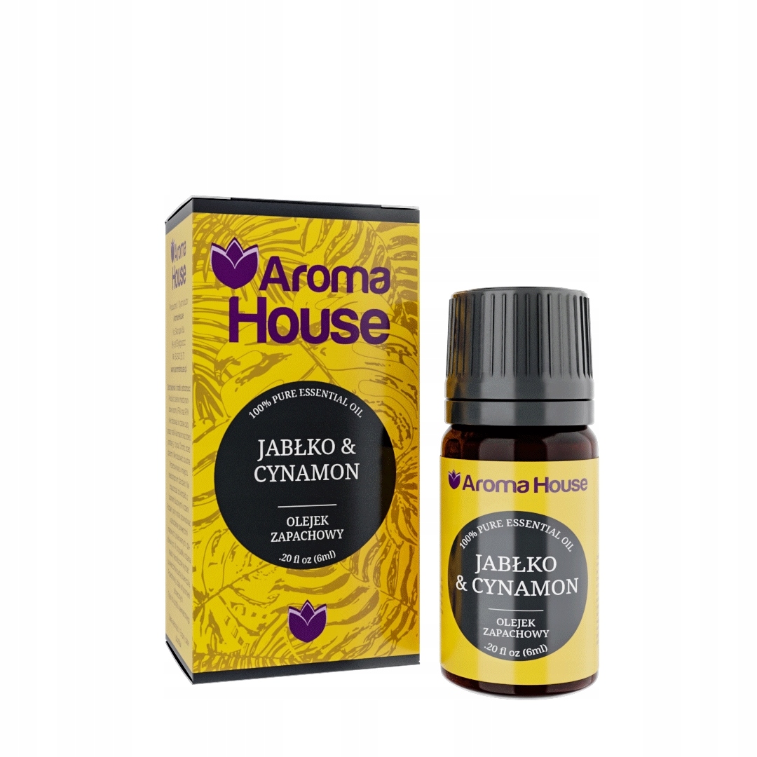 

Aroma House Olejek Zapachowy Jabłko-cynamon 6ML