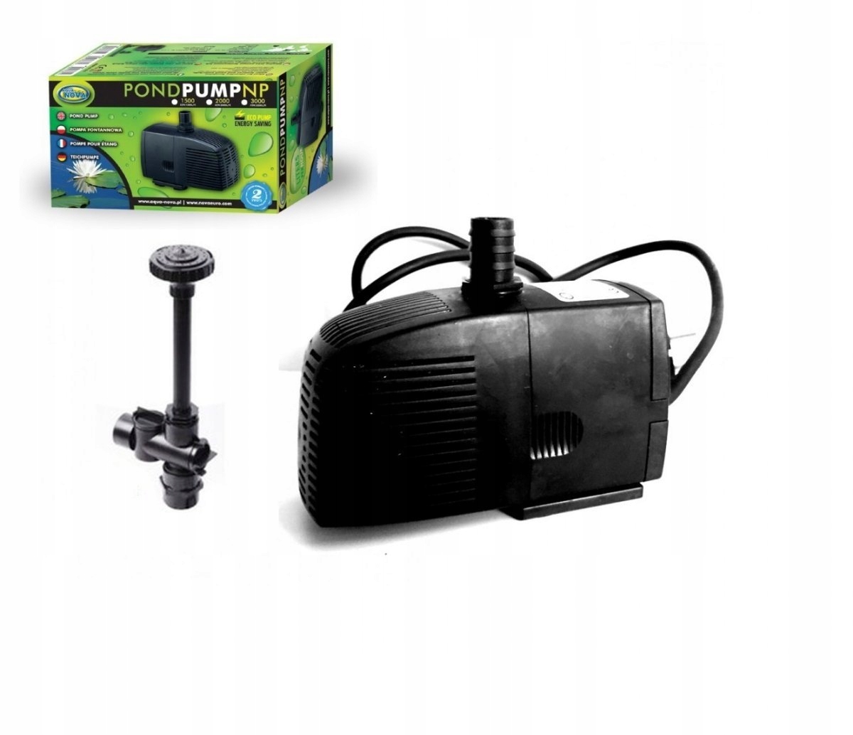 

Aqua Nova Pompa Fontannowa Np-1500 L/h Oczko