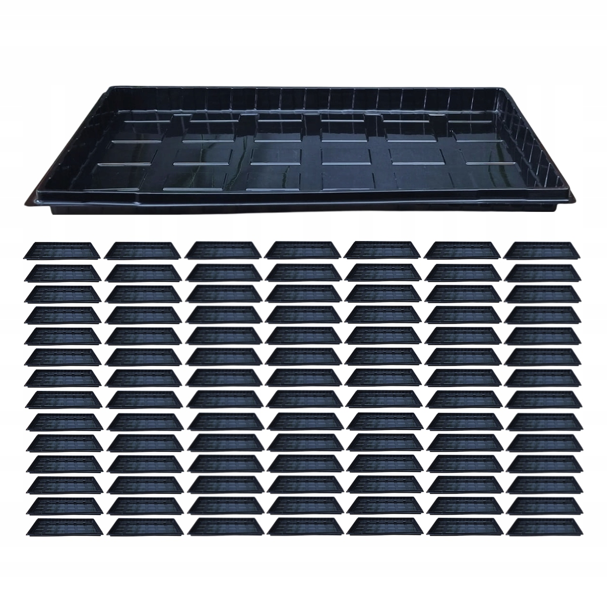 Podnosy Jrk H-35 31x52cm x 100ks, podstavce pod vícehrnce, výsevní podnosy