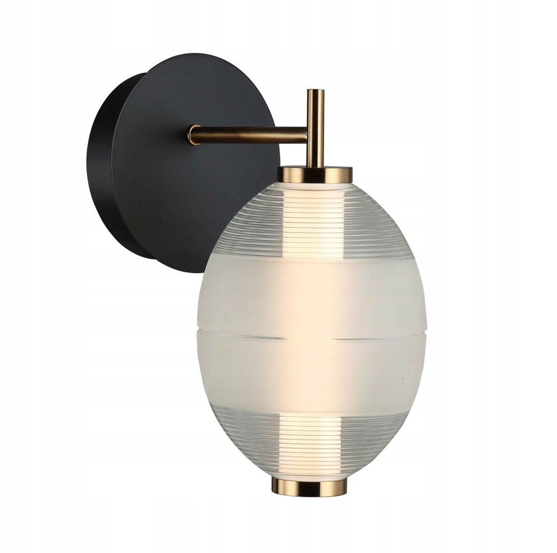 Nástěnná Led lampa černá do ložnice obývacího pokoje Rinot Led XX