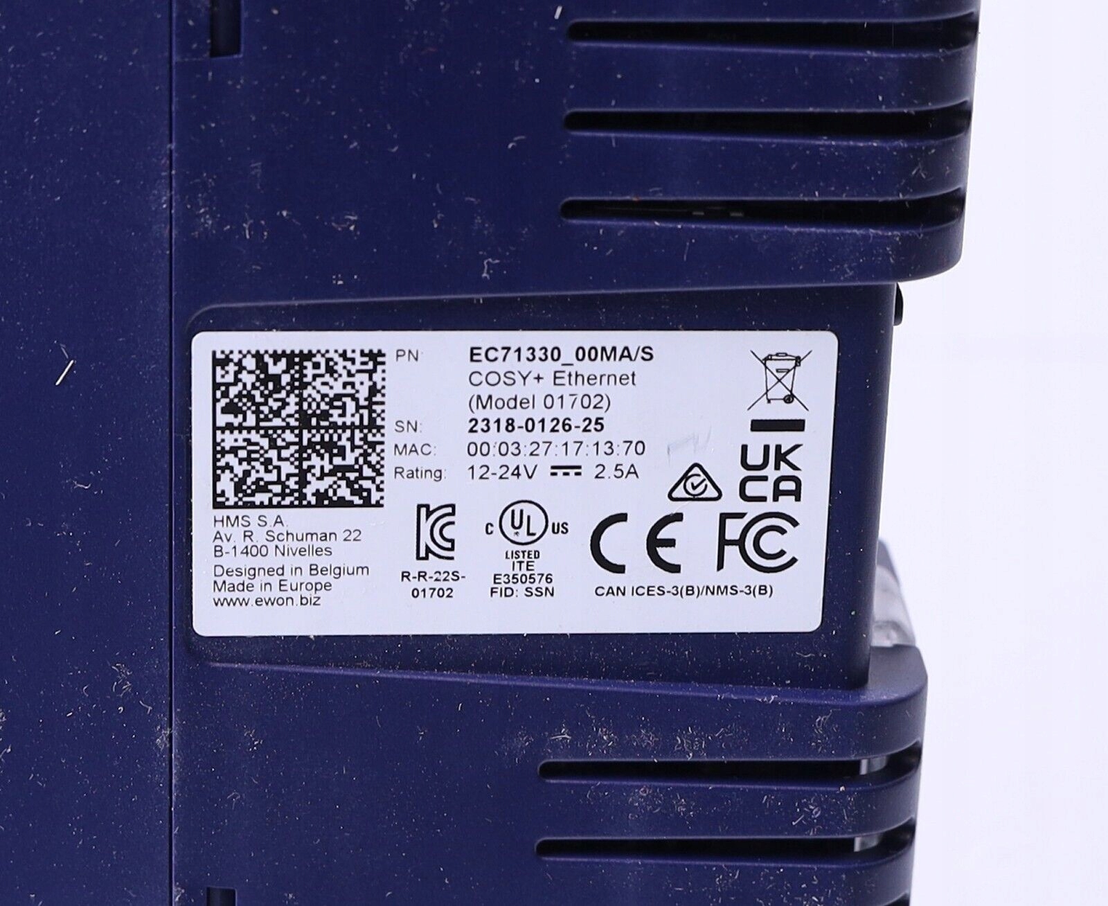 EWON EC71330_00MA/S 01702 COSY+ RTHERNET 01702 ! NEW ! Marka inny