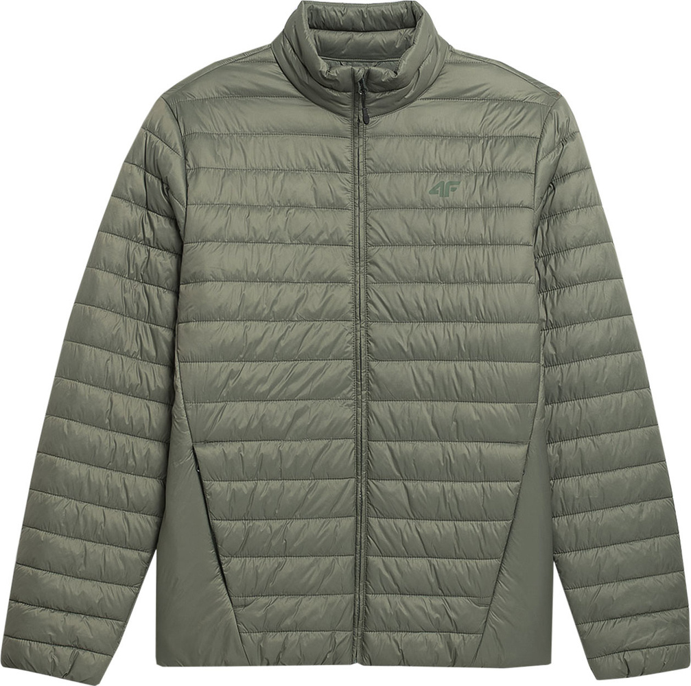 Pánská Péřová Bunda 4F M084 Olivová 4FSS23 vel XL