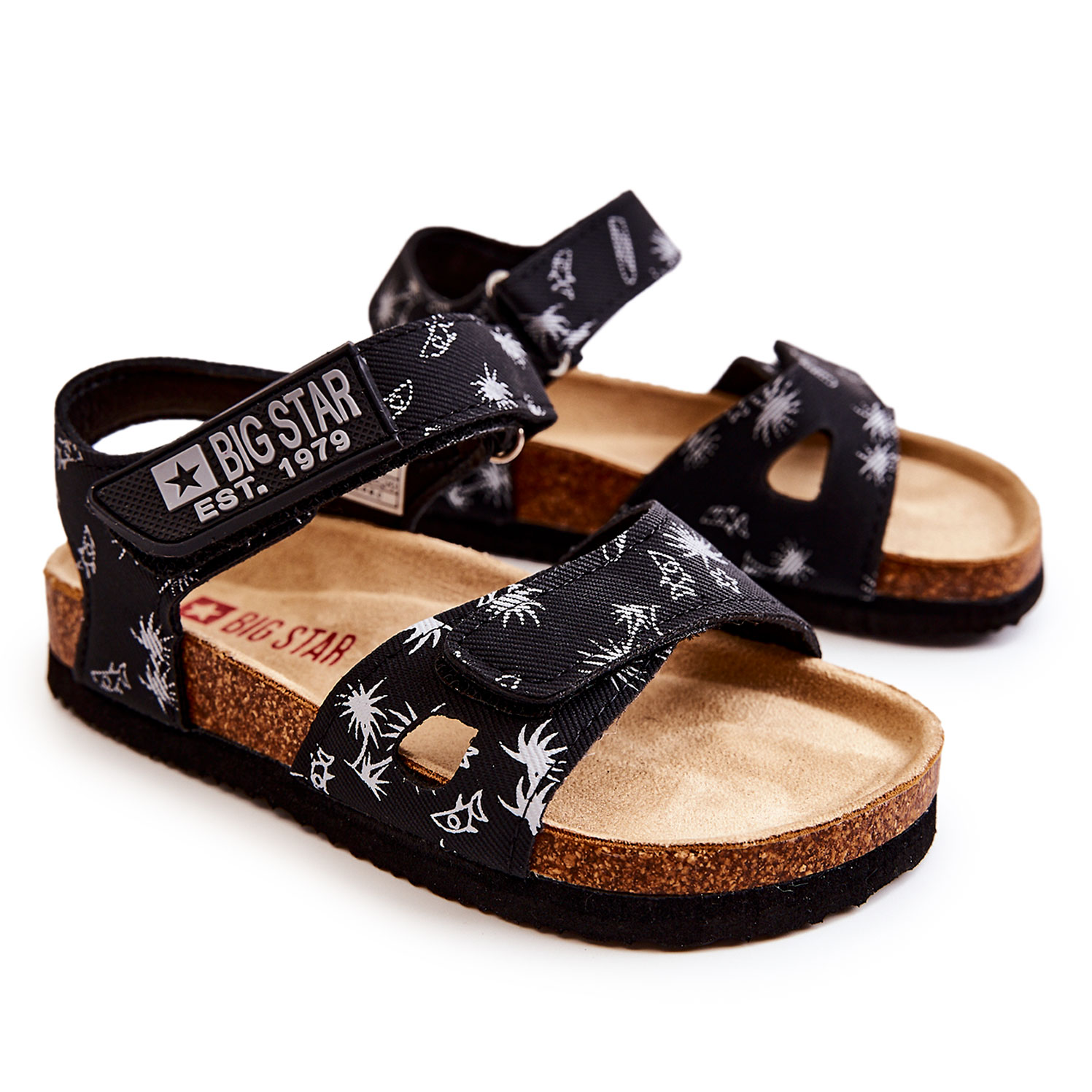 

Dziecięce Sandały Big Star JJ374380 Czarne 28