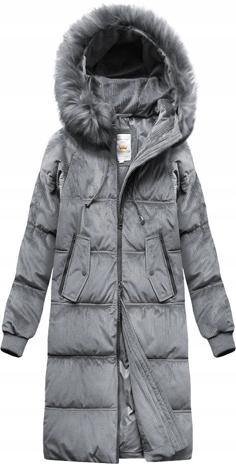 Šusťáková Bunda Kapuce 7763 Šedá L (40)