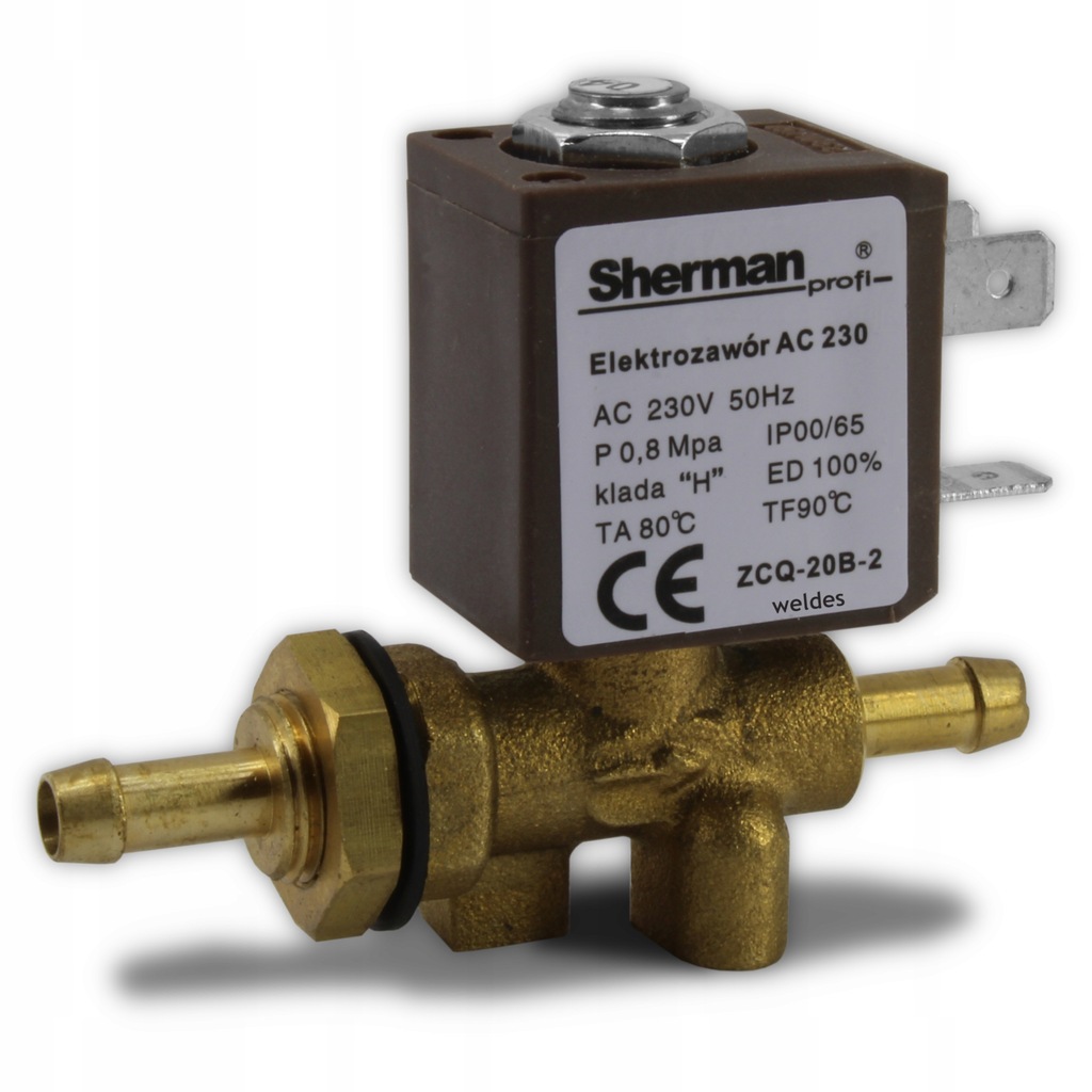 

Elektrozawór Zcq 20-B2 Sherman Ac 230V 50Hz 13,5VA