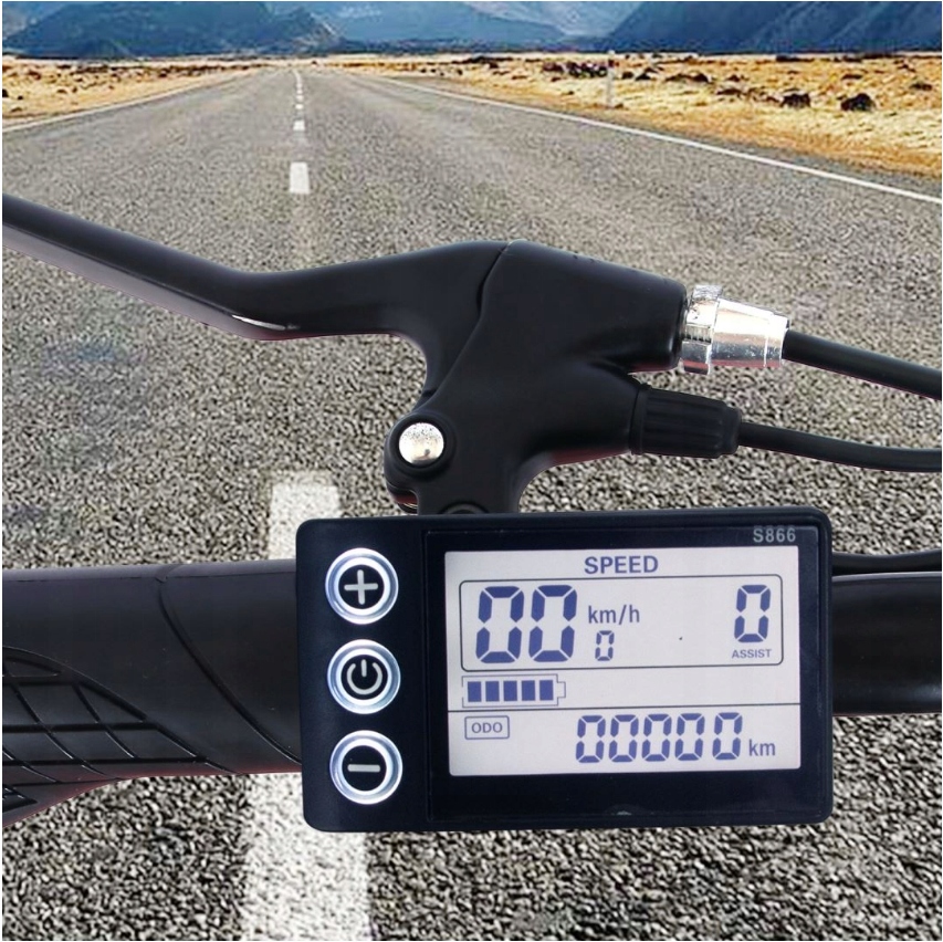 Rower elektryczny Cheevalry C26 Damski/Mężczyzna 350W 15AH 100KM czarny Rozmiar koła (