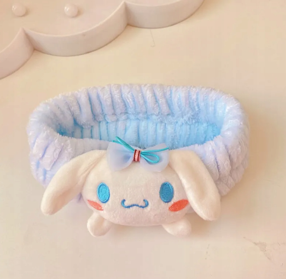 PLUSZOWE OPASKI DO WŁOSÓW KOLOROWE HIT 4 SZTUKI Marka inna marka