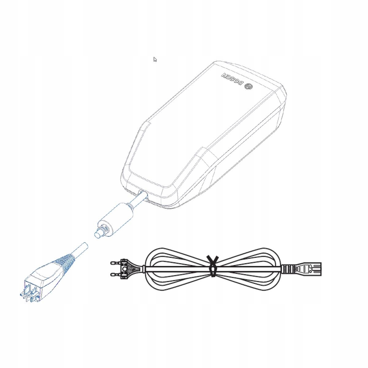 Nabíječka Bosch 4A 220-240 V, Eu (BPC3400) Smart System