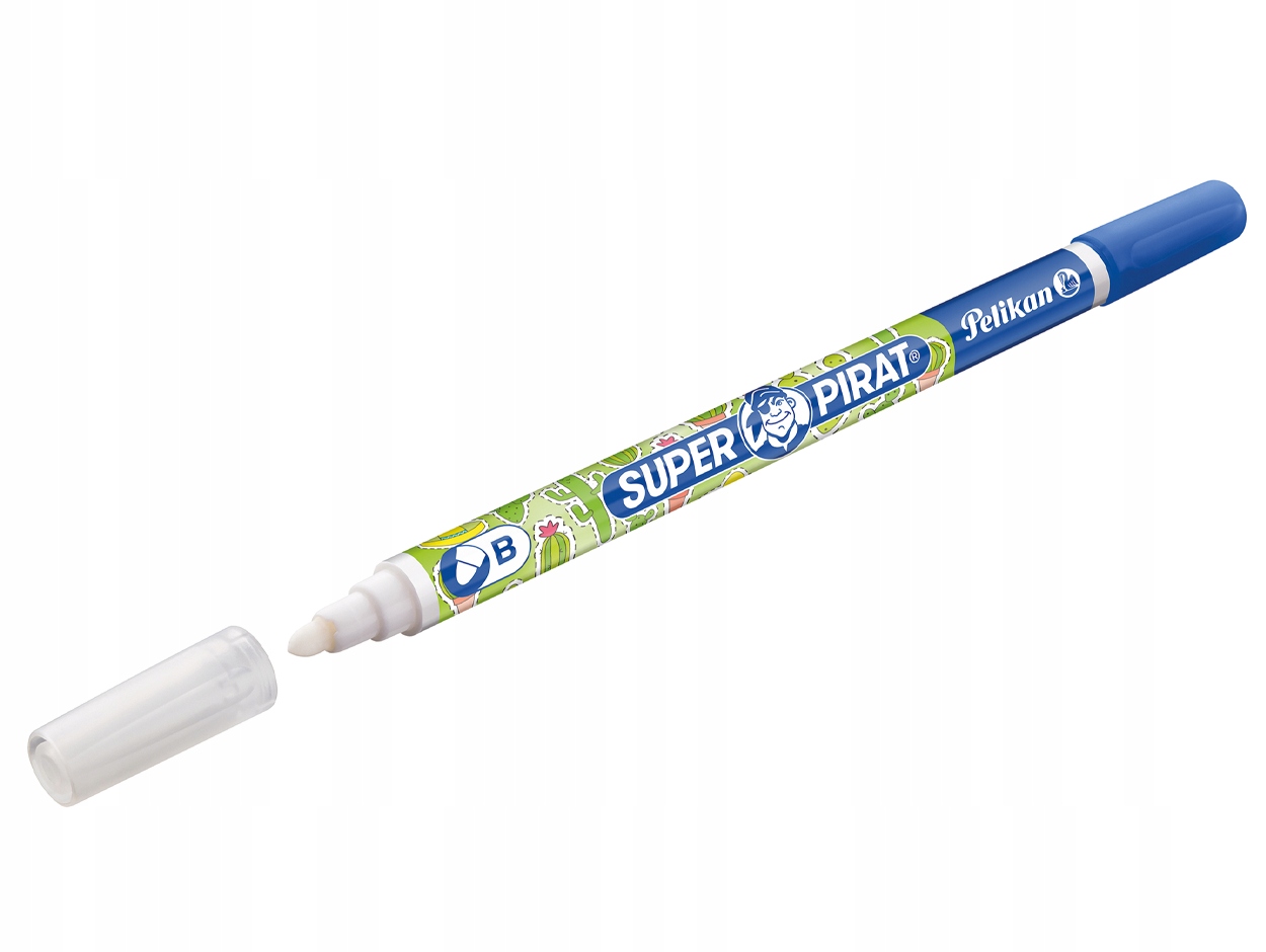 ZMAZYWACZ I KOREKTOR 2W1 DO PIÓR PELIKAN PIRAT Bohater brak