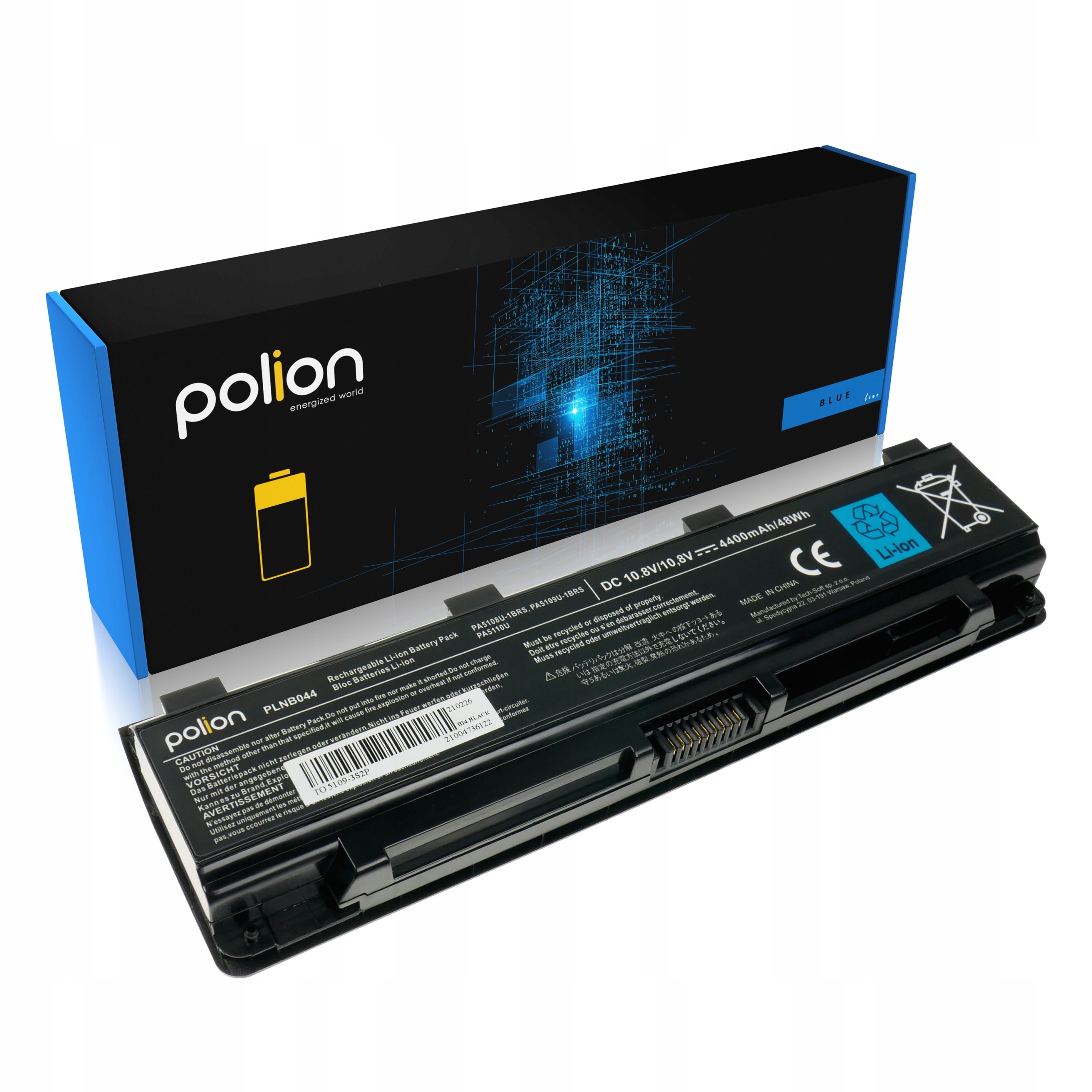 

Bateria PA5109U-1BRS do laptopa Toshiba