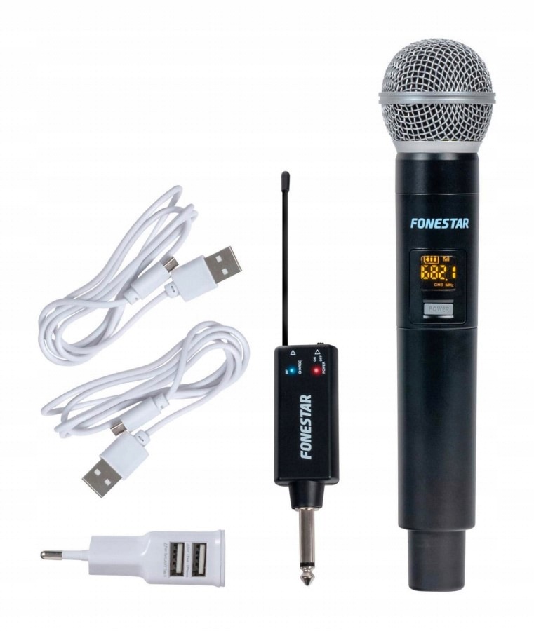 Fonestar IK-166 – ruční bezdrátový mikrofon Uhf