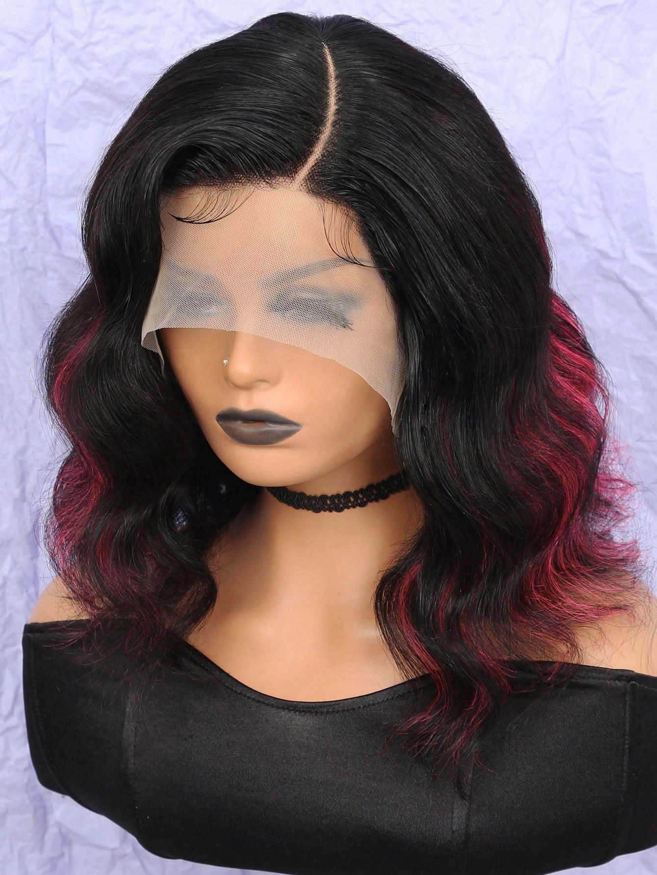 Shein Vlnitá Paruka Dvoubarevná