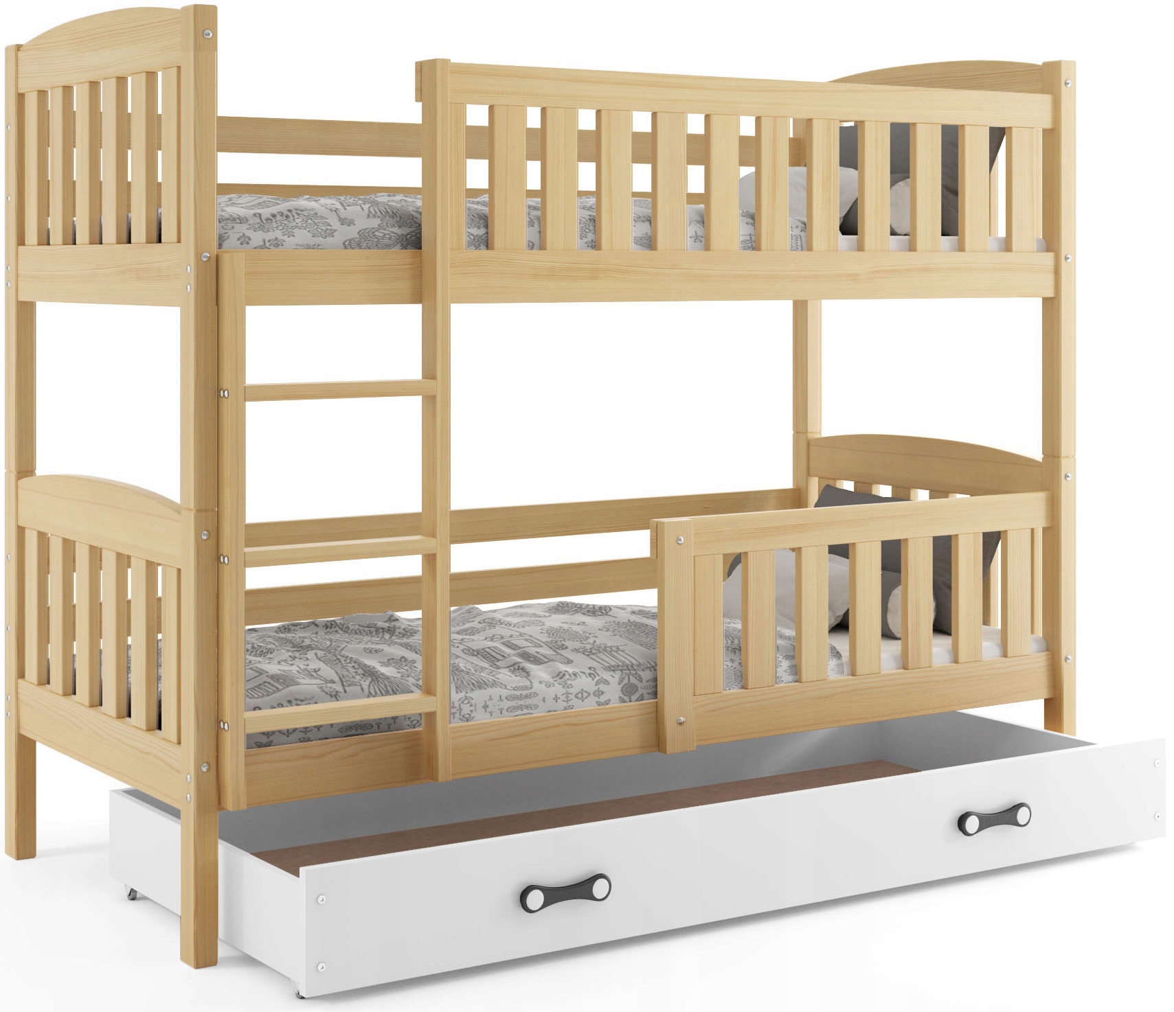 двухъярусная кровать детская с Interbeds 190x80