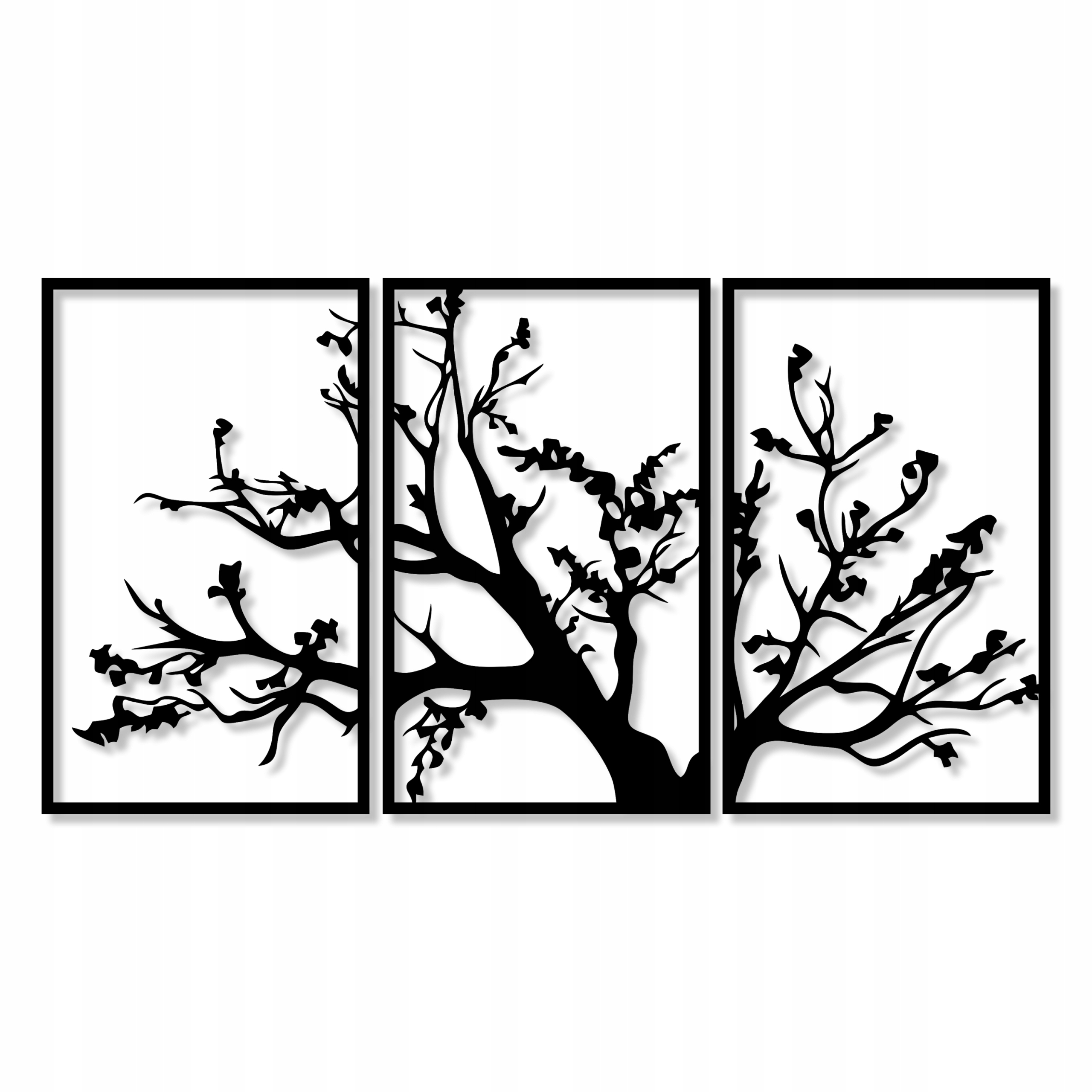 OBRAZ AŻUROWY 3D DEKORACJA ŚCIENNA PANELE AŻUROWE Format poziomy