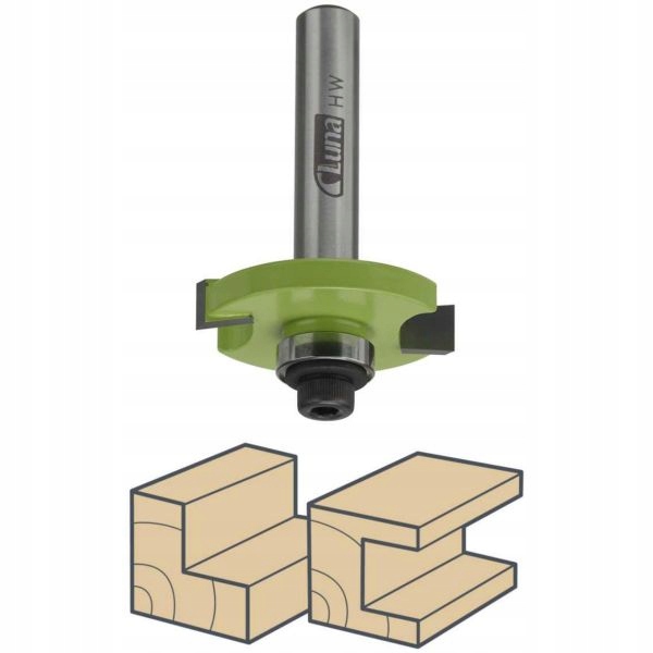 LUNA Frez Z2 do WRĘGÓW/ROWKUJĄCY D32 I5 S8/Łożysko