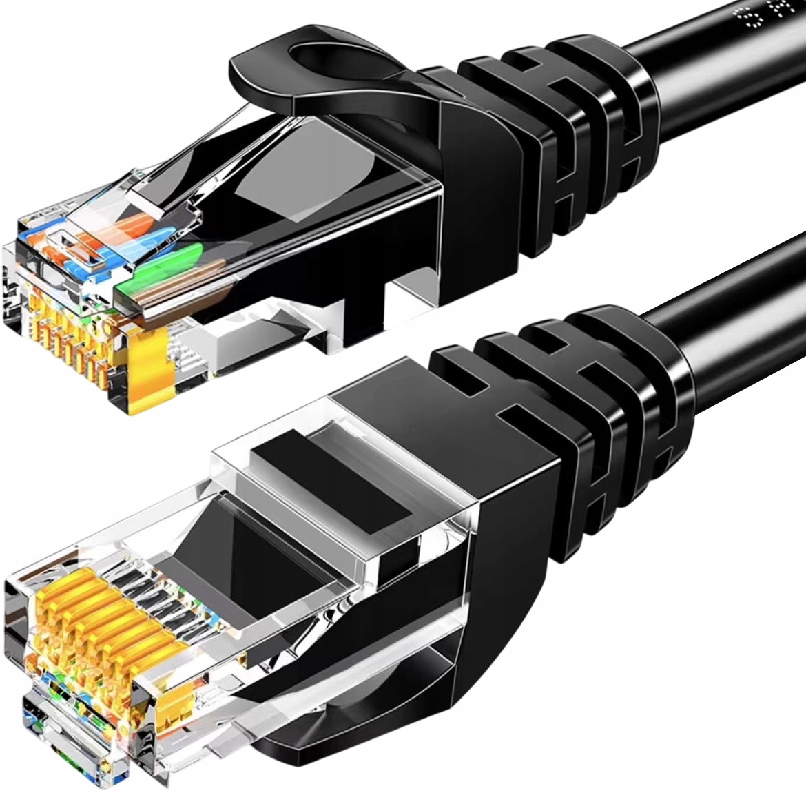Patchcord LTC U/UTP 6 RJ45 / RJ45 5 m czarny