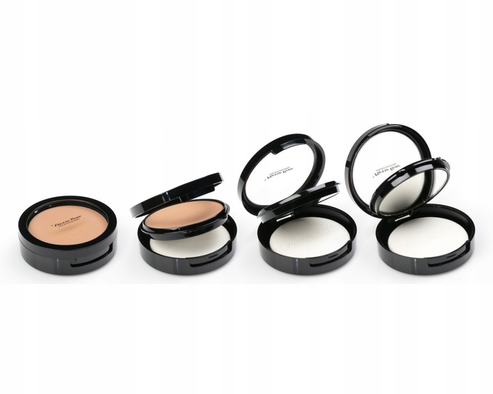 PIERRE RENE Compact Powder PUDER PRASOWANY 10 Marka Pierre René
