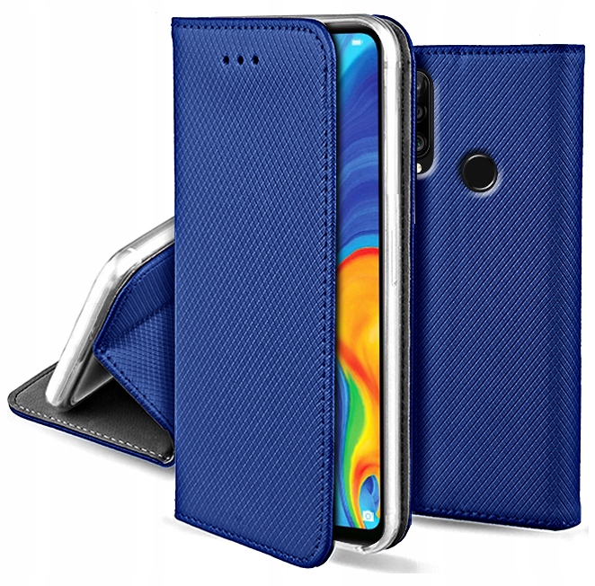 

Etui Case Smart Magnet Do Huawei P30 Lite Szkło