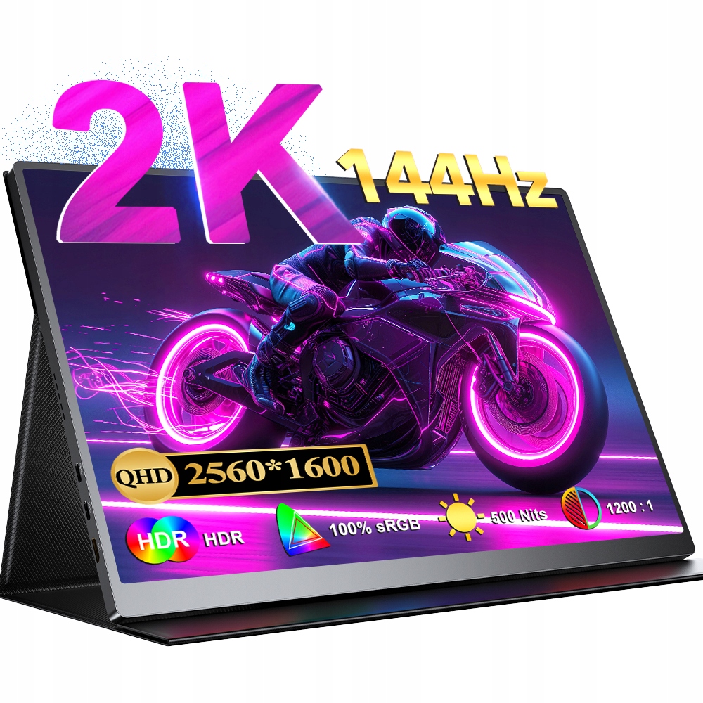 Prenosný Herný Monitor Uperfect 16" 120Hz 2K Qhd 2560*1600P Ips