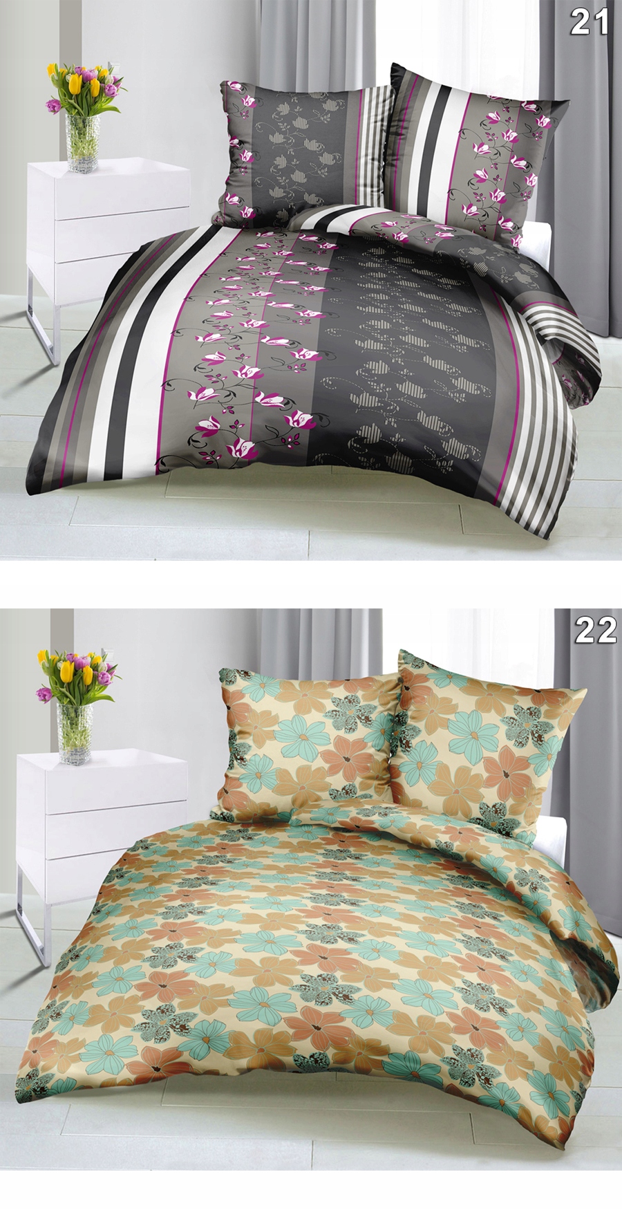 POŚCIEL Z KORY 160x200 BIELAWA GRUBA 100% BAWEŁNA Liczba elementów w zestawie 3 części