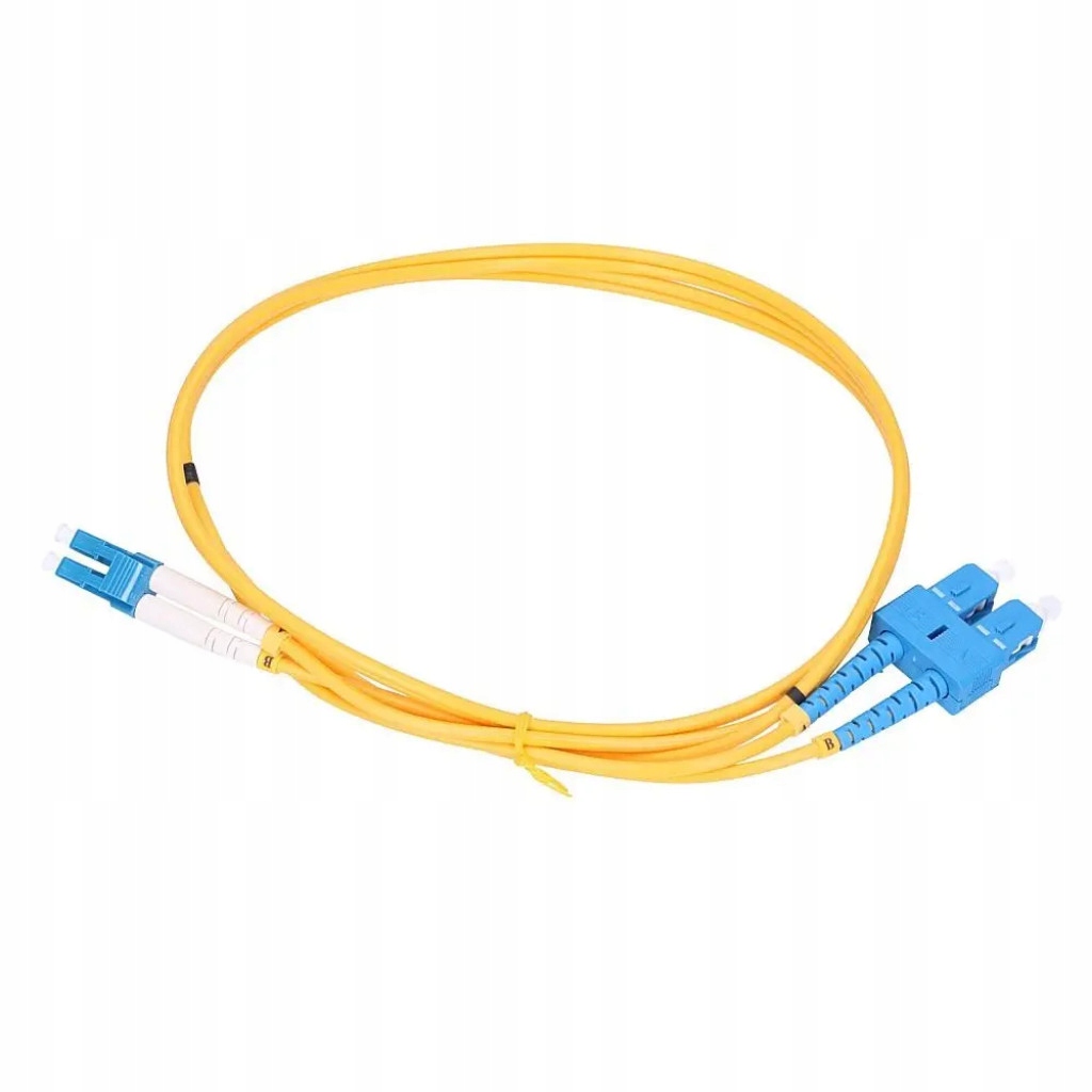 Extralink LC/ Upc- Sc/ Upc Patchcord Jednomodowy, Duplex, G652D, 3mm, 10m