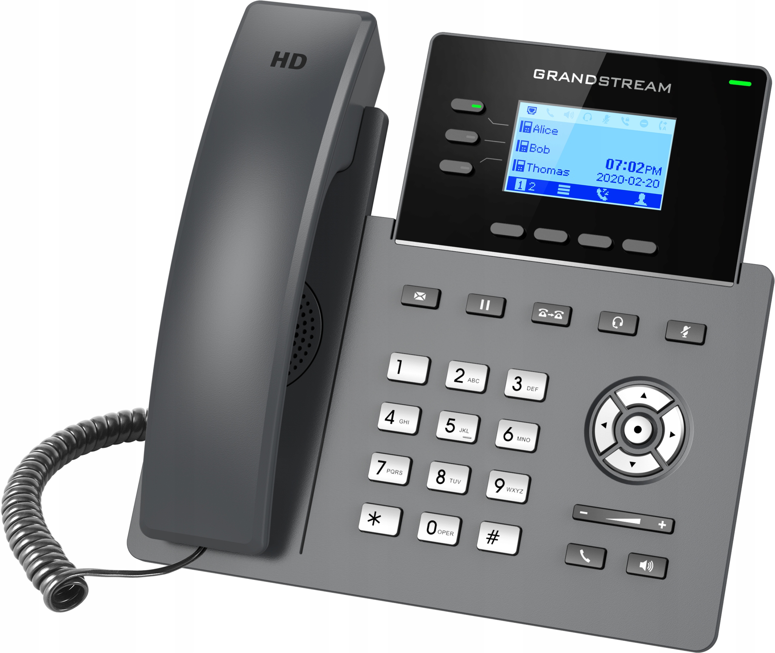 Kabelový telefon VoIP Grandstream GRP2603P Poe