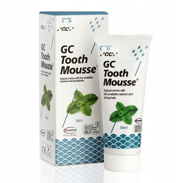 

Gc Tooth Mousse Płynne Szkliwo Smak Miętowy