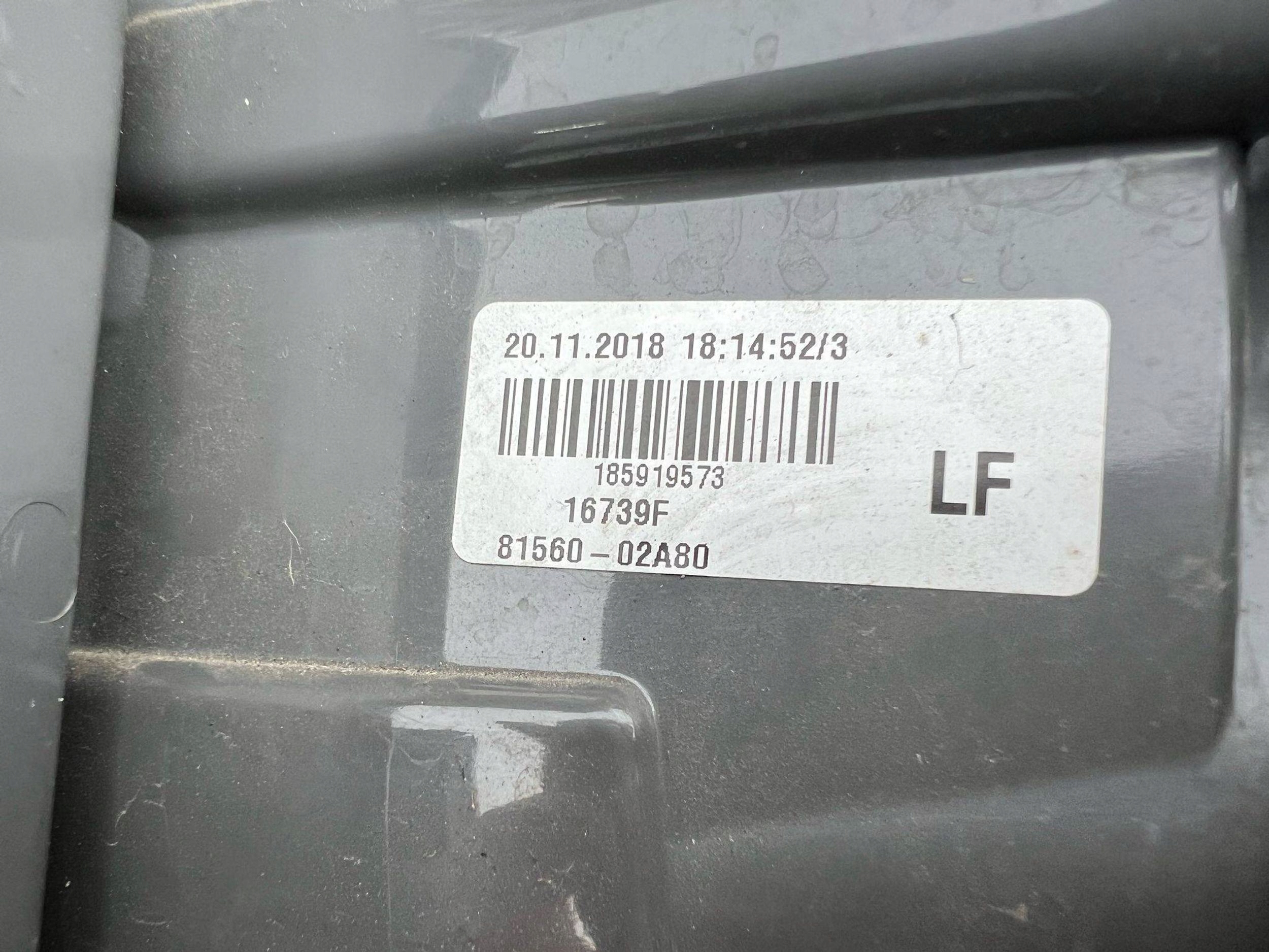 TOYOTA COROLLA E16 E18 HB LAMPA LEWA TYLNA TYŁ - LIFTING 2016-2019 Producent części Toyota OE