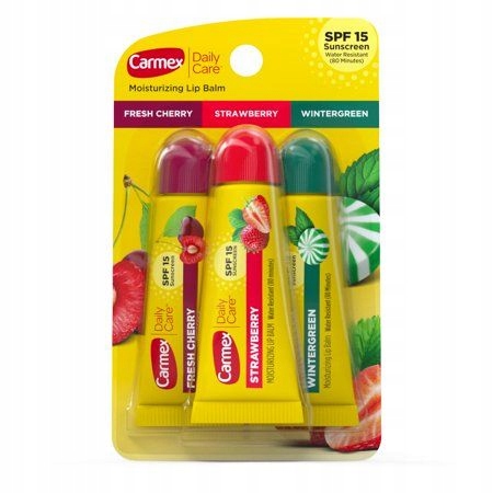 

Carmex Moisturizing Lip Balsam Do Ust 3 Smaki
