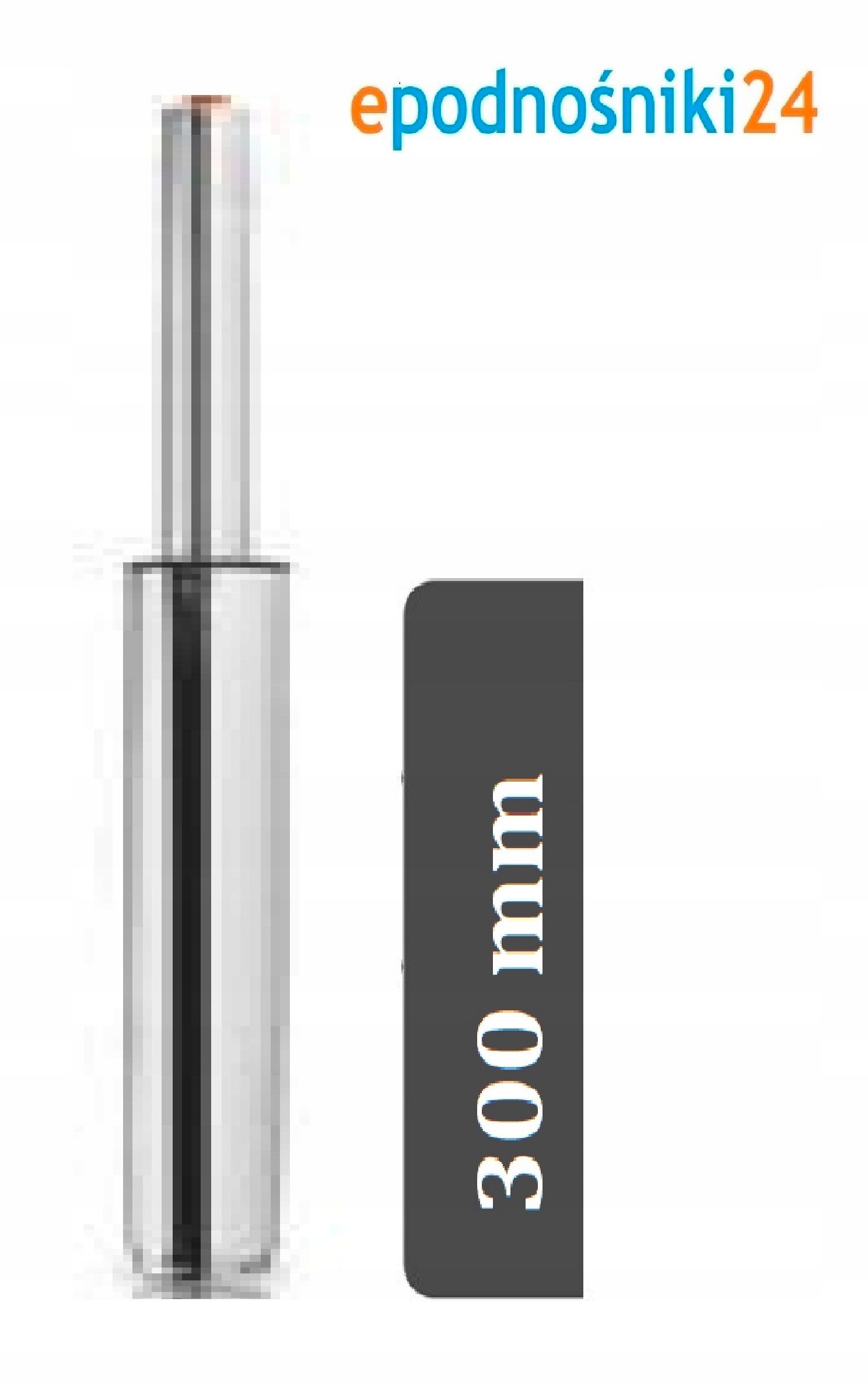 

Siłownik podnośnik fotela 300 mm chrom 150 Kg 4 Kl