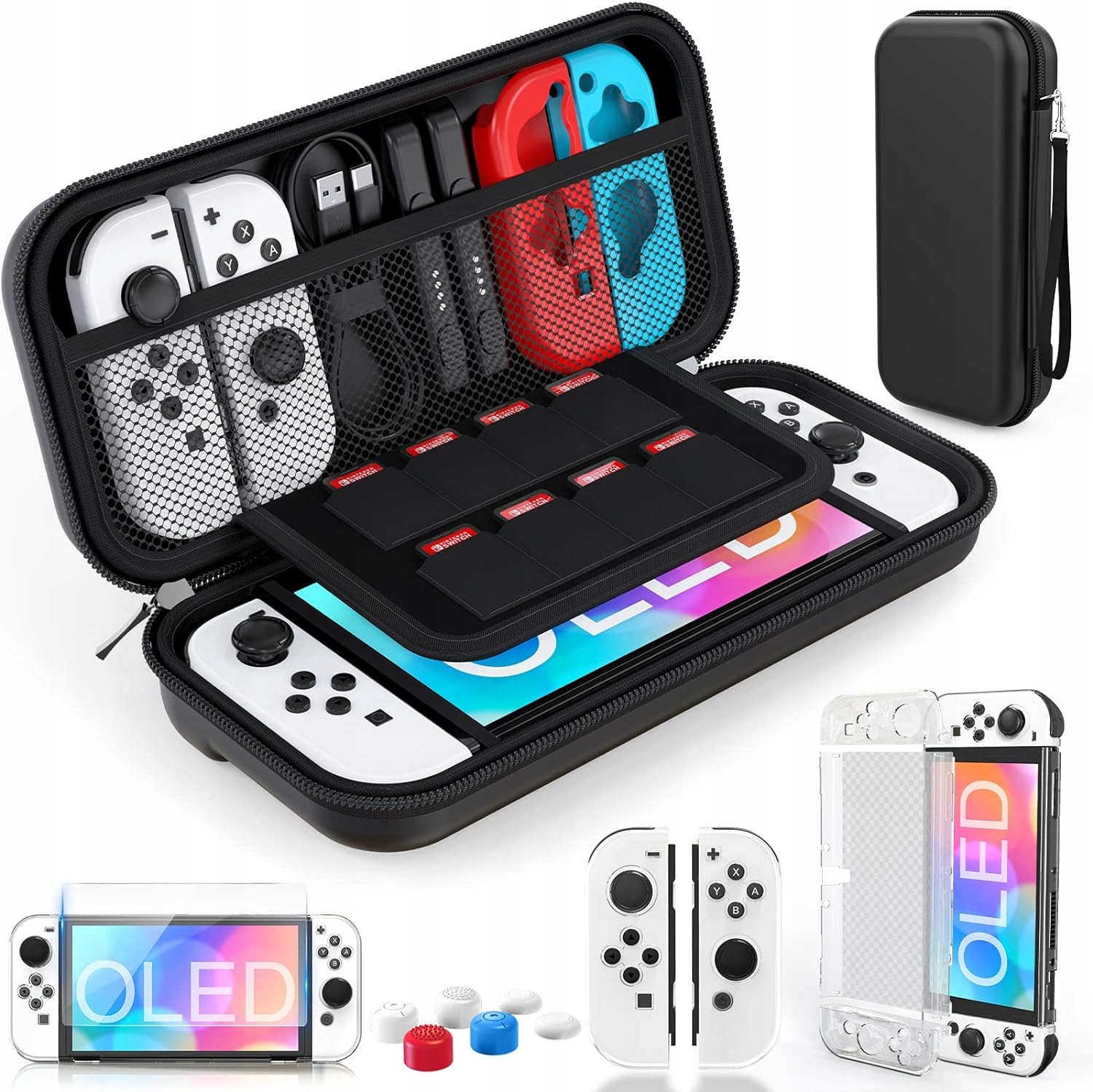 Obudowa do akcesoriów Nintendo Switch HEYSTOP