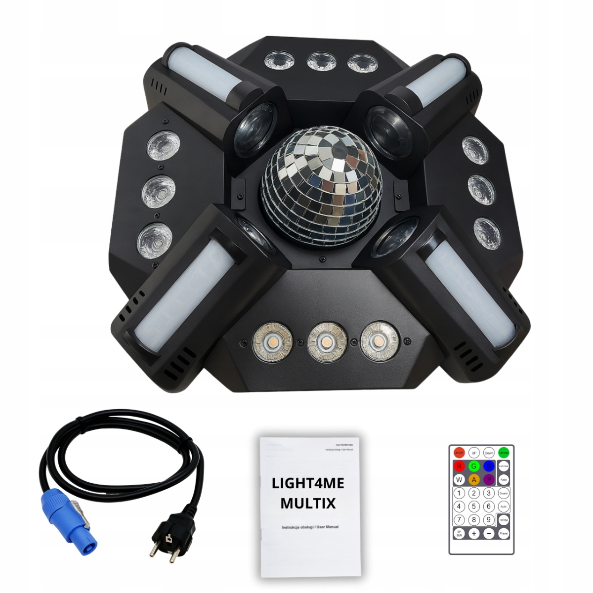 LIGHT4ME Multix svetelný multiefekt 3v1 Led scenic