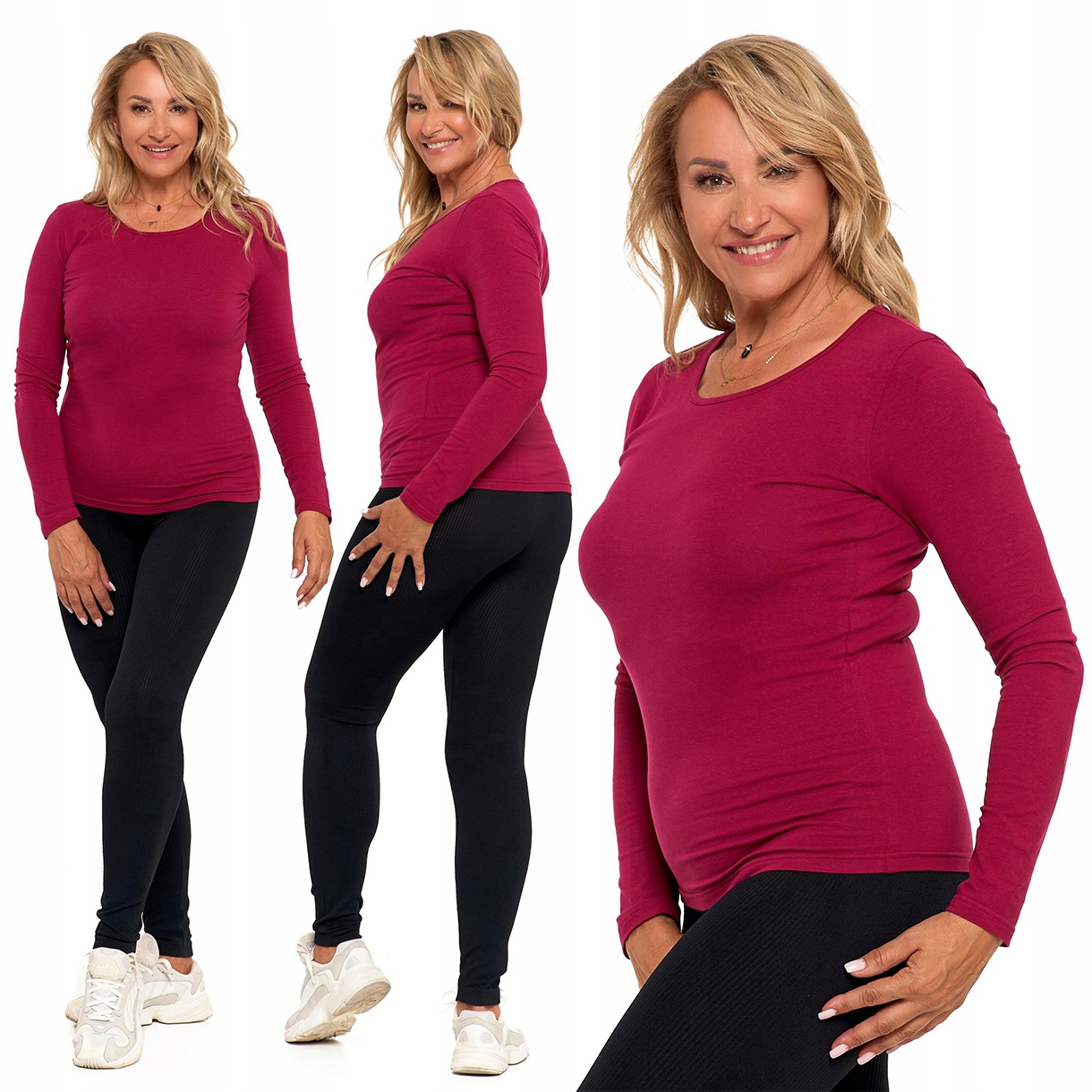 Moraj Jednoduchá dámská hladká bavlněná halenka L