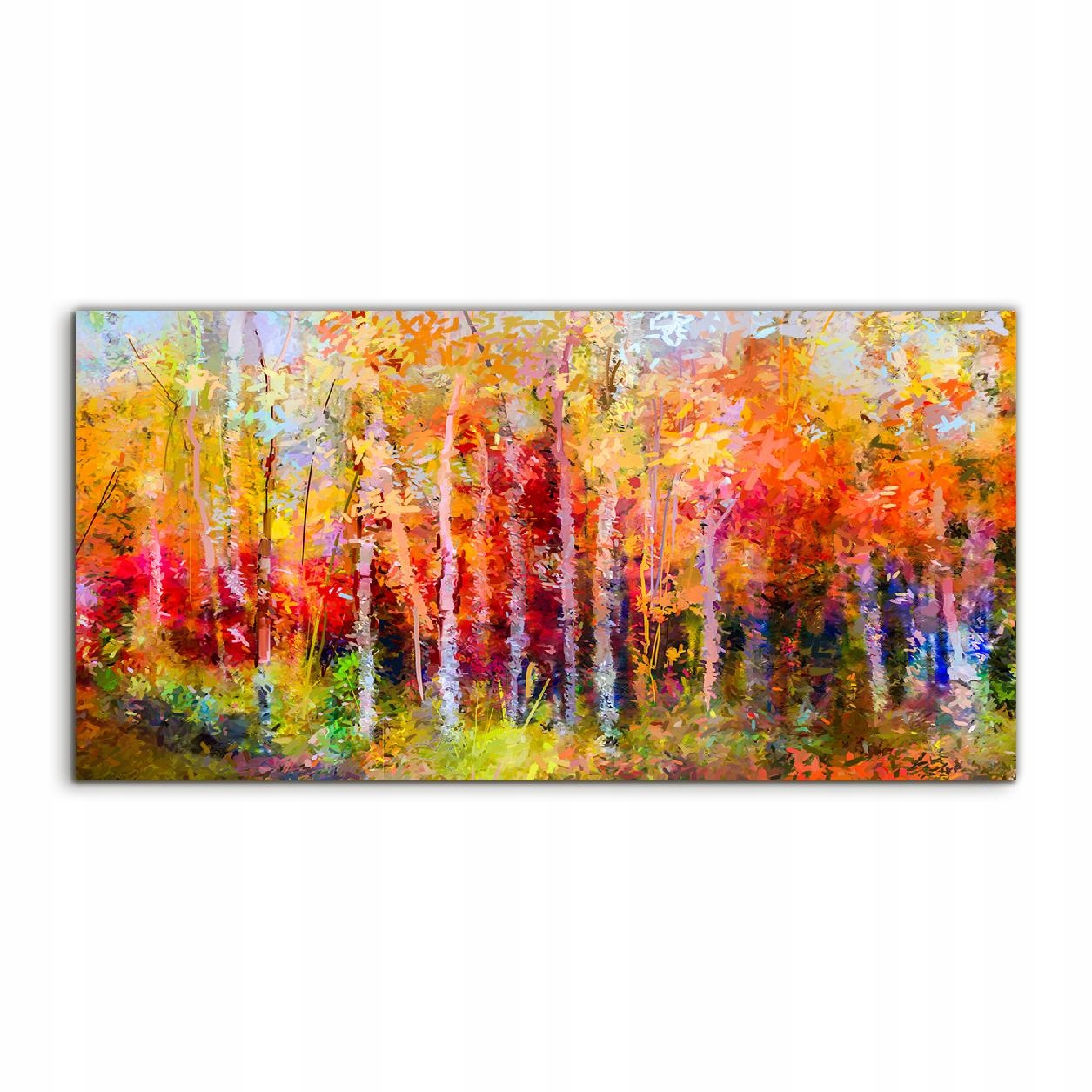 Fotoobraz 120x60 na stenu Krajina Jeseň Stromy