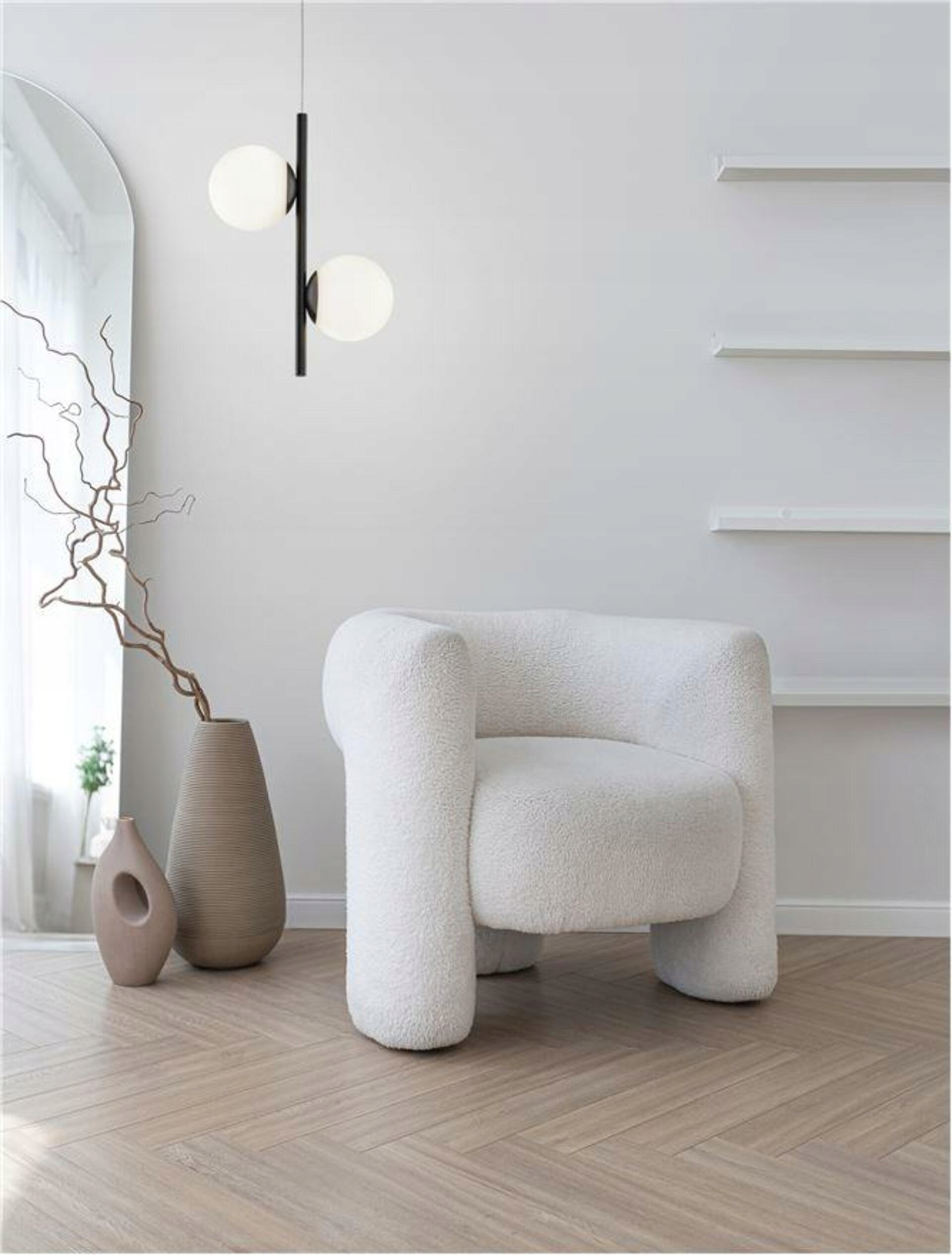 Nova Luce závesné svietidlo Nuvole Led čierny hliník a číre sklo 3000K 16W 90