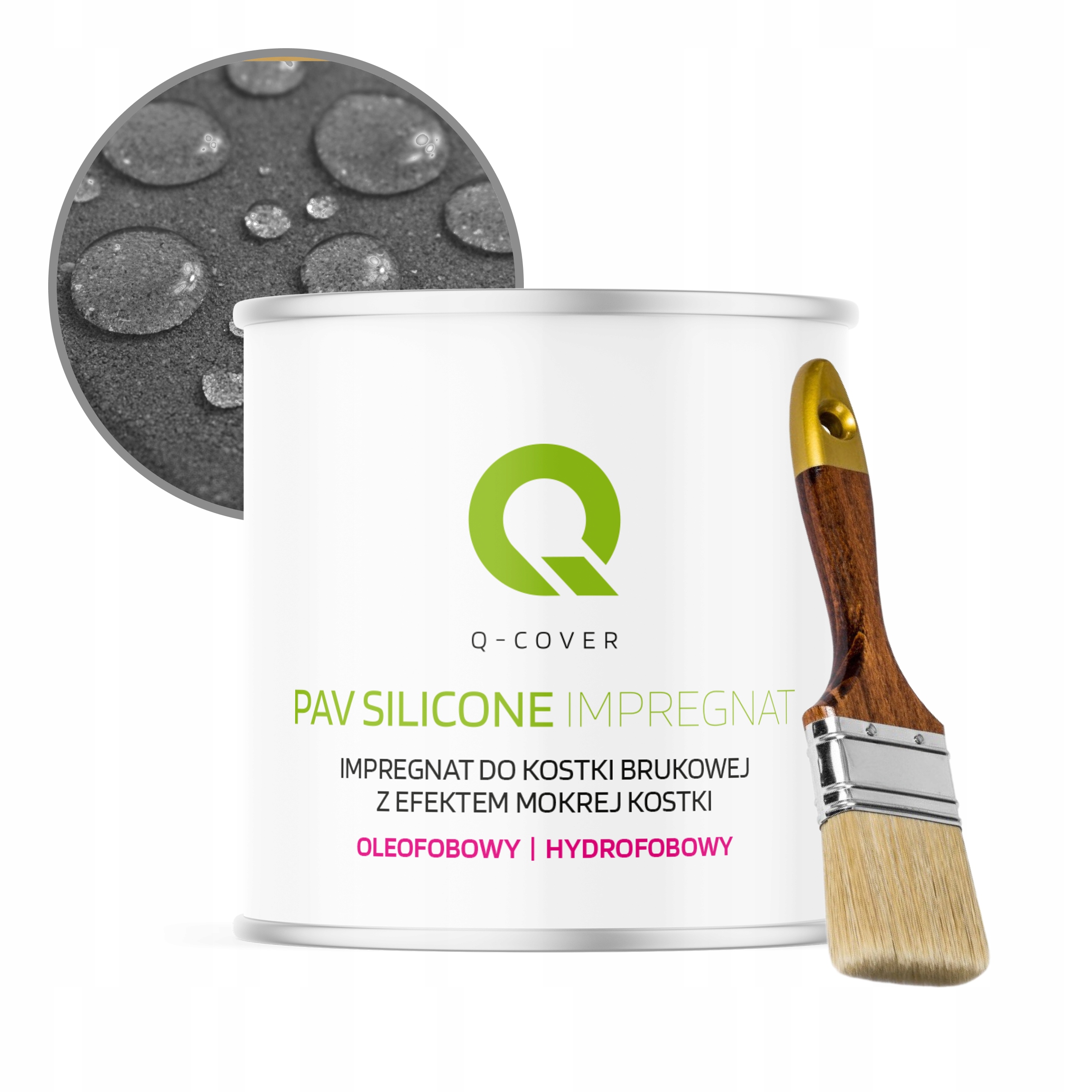 Oleofobní impregnát na ochranu betonu kostky 5L bezbarvý štětec