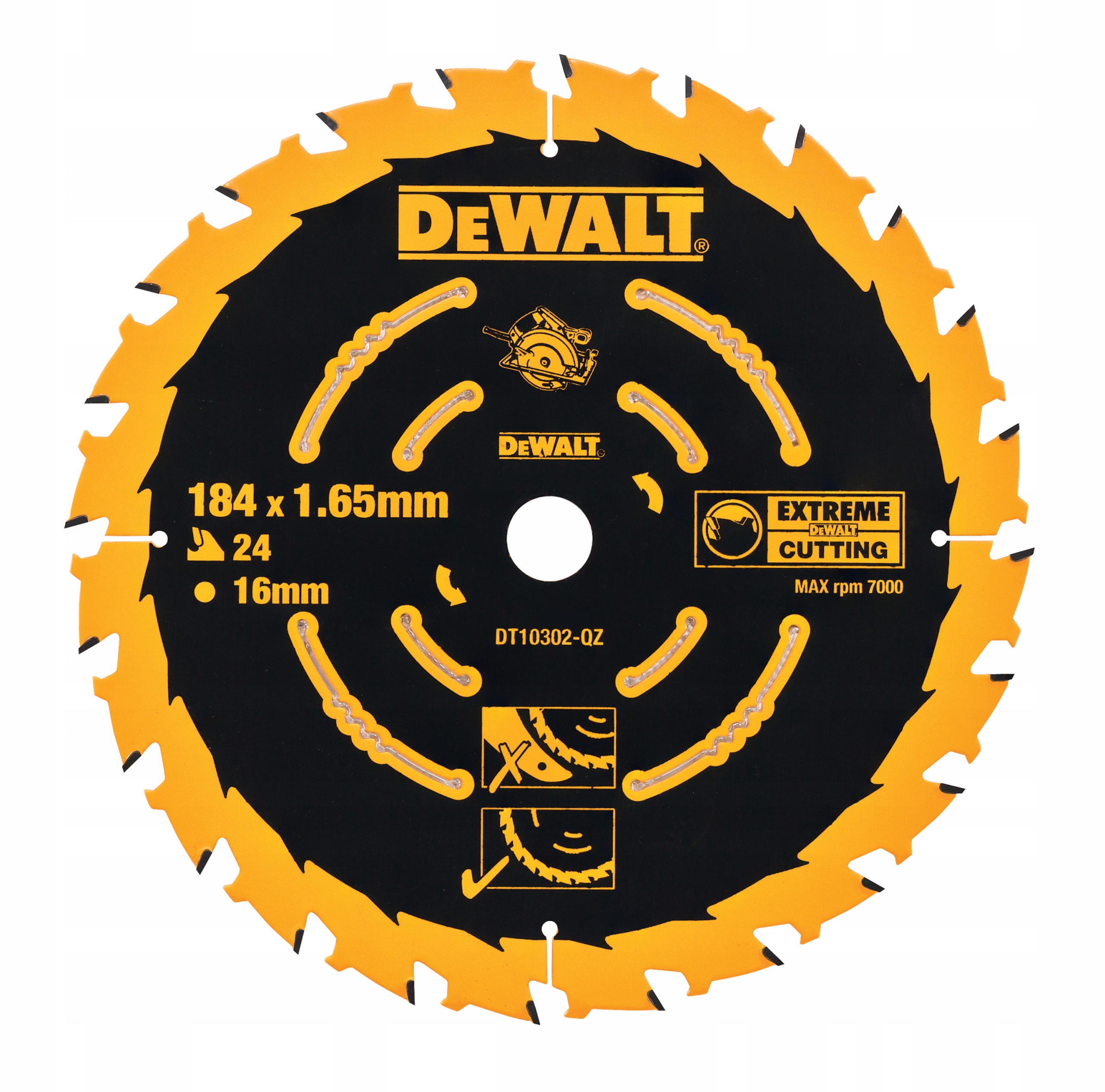 

Dewalt Tarcza Do Drewna DT10302 184 MM Extreme