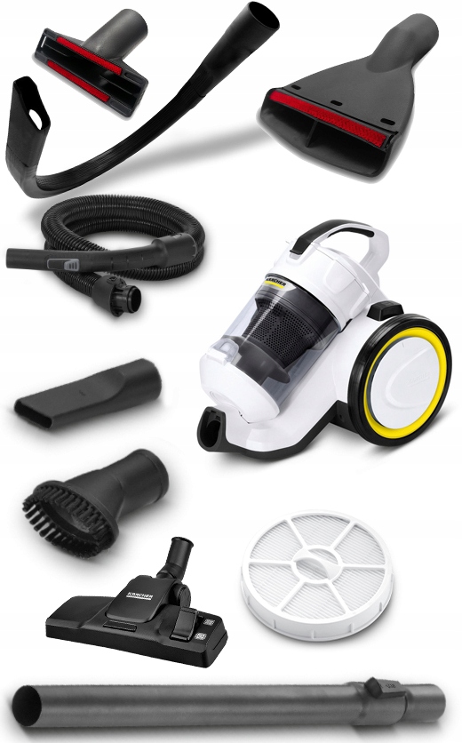 KARCHER VC3 ODKURZACZ CYKLONOWY DOMOWY MEGA ZESTAW Kod producenta HX6830/44