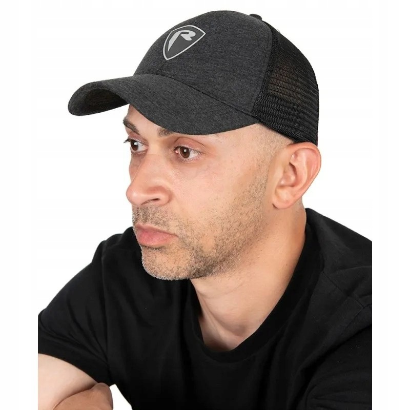 Czapka Wędkarska Z Daszkiem Fox Rage Voyager Dark Grey Cap Na Spinning