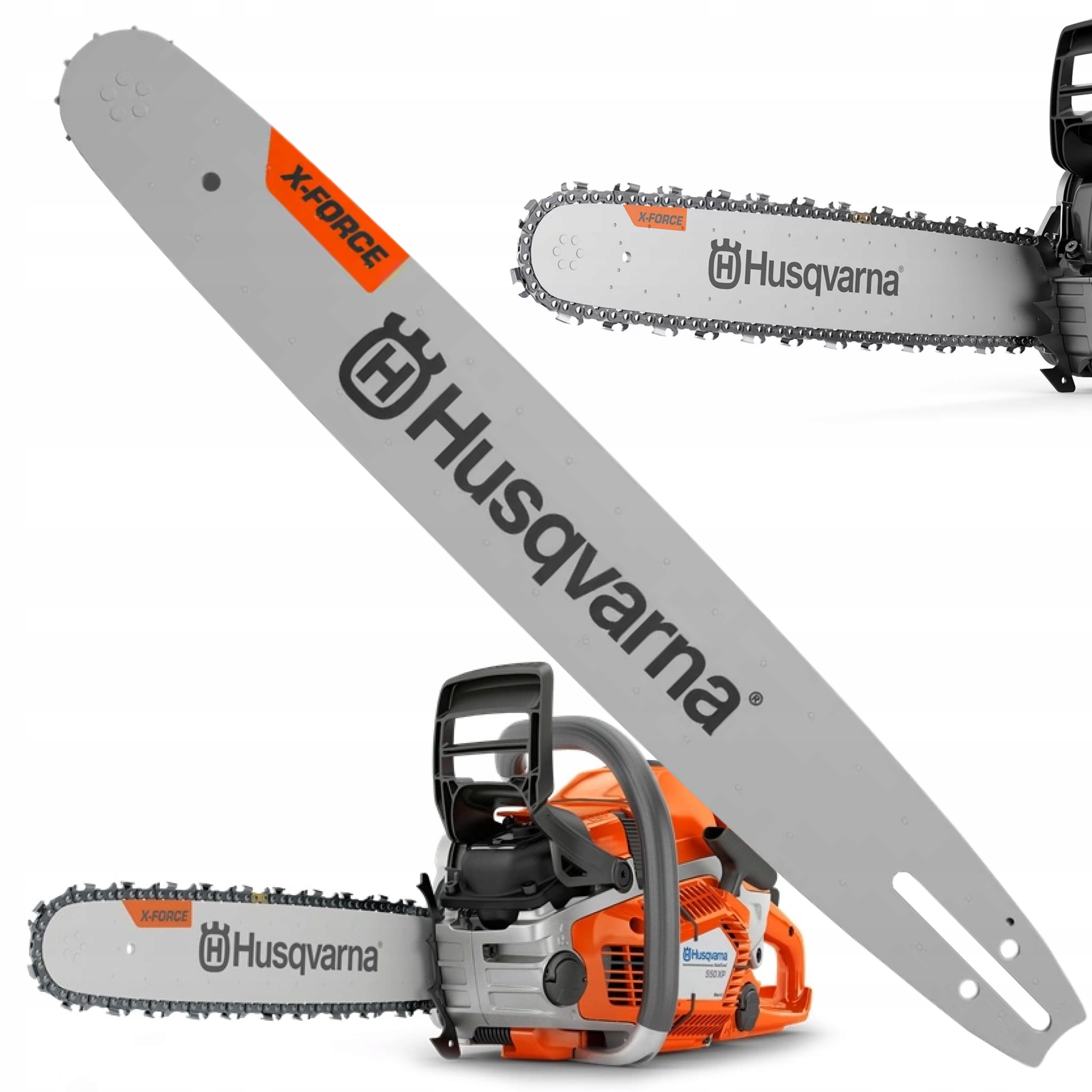 Prowadnica Husqvarna X-force 18" 45 CM 3/8" 1,5 MM 585950868 Do 572XP 372XP